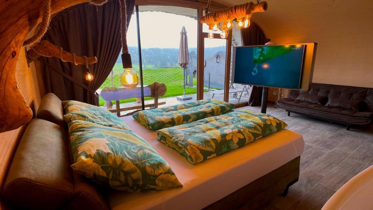 Erdhaeuser Und Apartments Mit Seeblick Und Alleinlage Weissensee Extérieur photo
