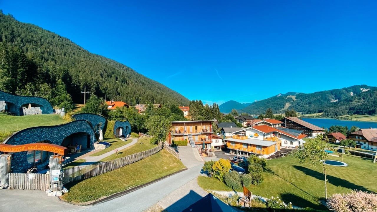Erdhaeuser Und Apartments Mit Seeblick Und Alleinlage Weissensee Extérieur photo
